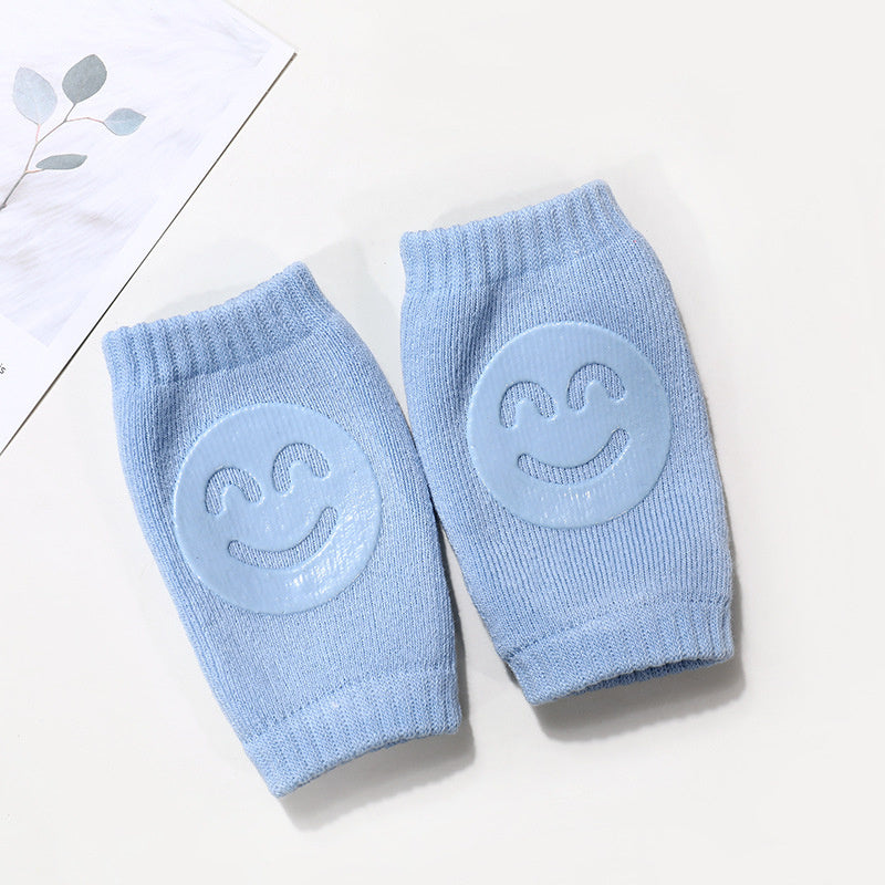Summer Terry Baby Socks Knee Pads / Non Slip Crawling Socks