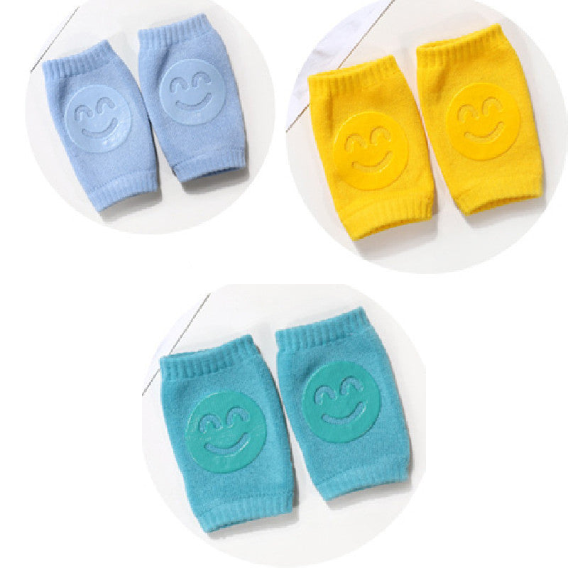 Summer Terry Baby Socks Knee Pads / Non Slip Crawling Socks