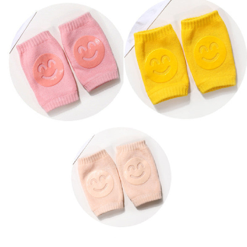 Summer Terry Baby Socks Knee Pads / Non Slip Crawling Socks