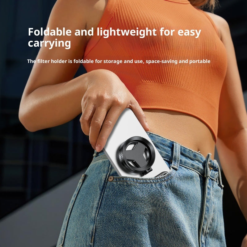 Magnetic Polarizer Lens For Mobile Photography