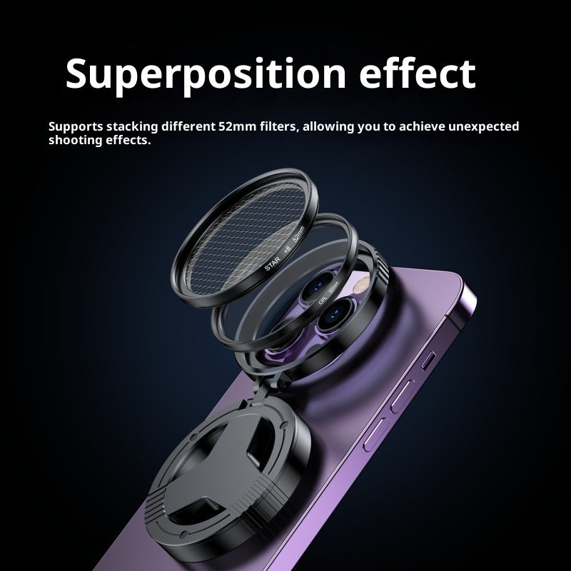 Magnetic Polarizer Lens For Mobile Photography